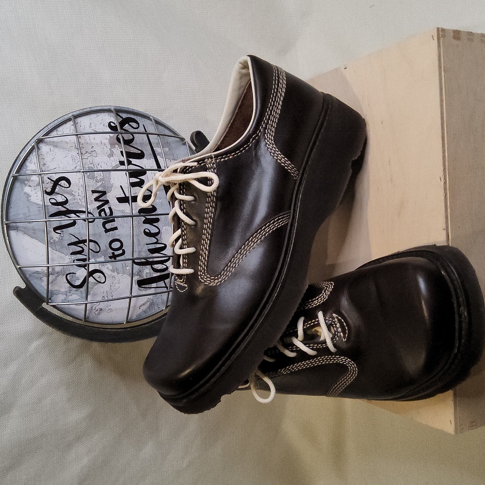 Mens Donald Pliner 2 tone platform shoes oxfords 11